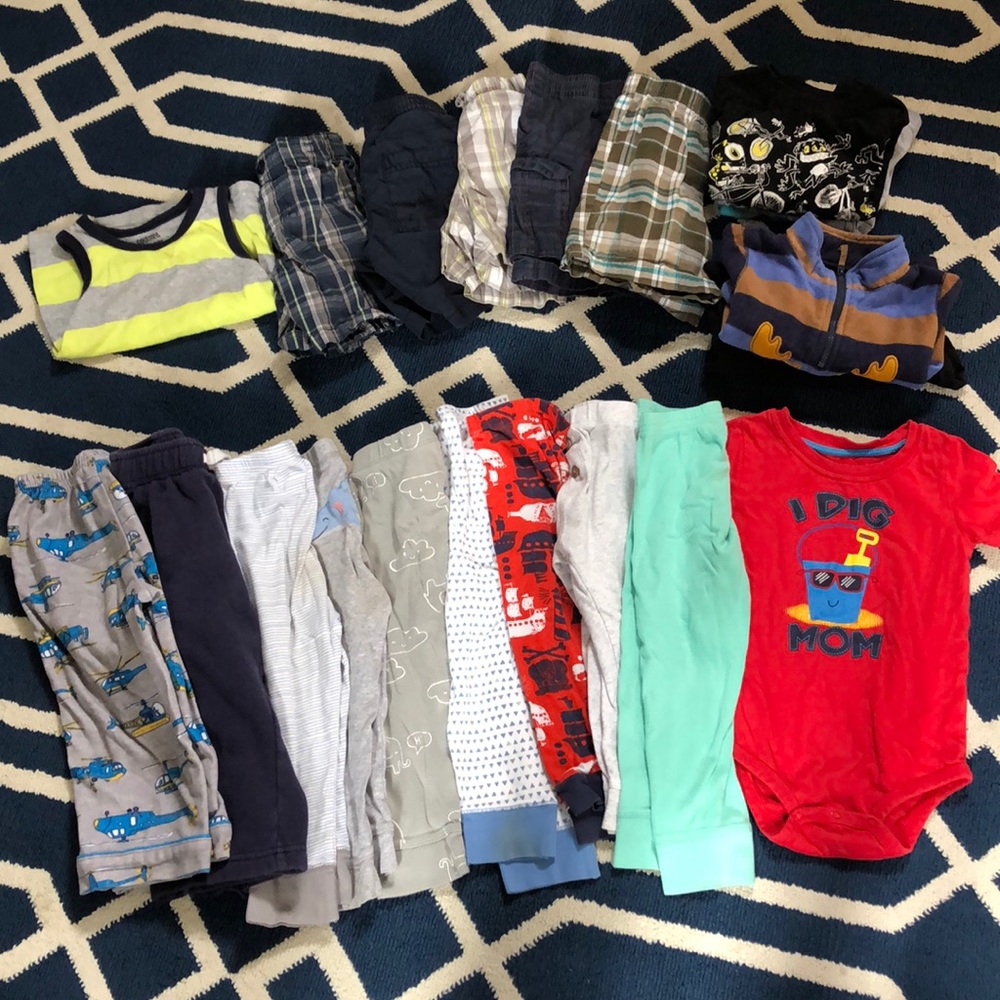 Lot of 24 Month size boy clothes